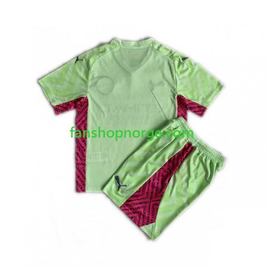 Billige Fotballdrakter Manchester City Keeper Barn Tredjedrakt 2023-2024 Kortermet