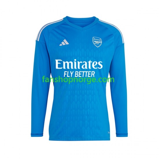 Billige Fotballdrakter Arsenal Long Keeper Bortedrakt 2023-2024 Kortermet