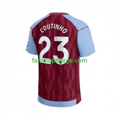 Billige Fotballdrakter Aston Villa Philippe Coutinho 23 Herre Hjemmedrakt 2023-2024 Kortermet