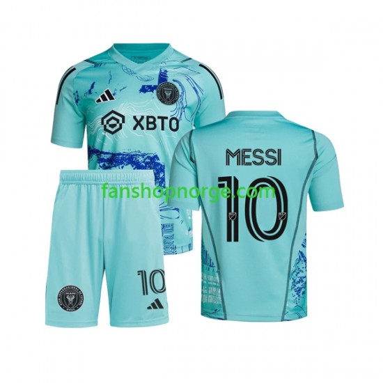 Billige Fotballdrakter Inter Miami Lionel Messi 10 Special Barn Hjemmedrakt 2023-2024 Kortermet