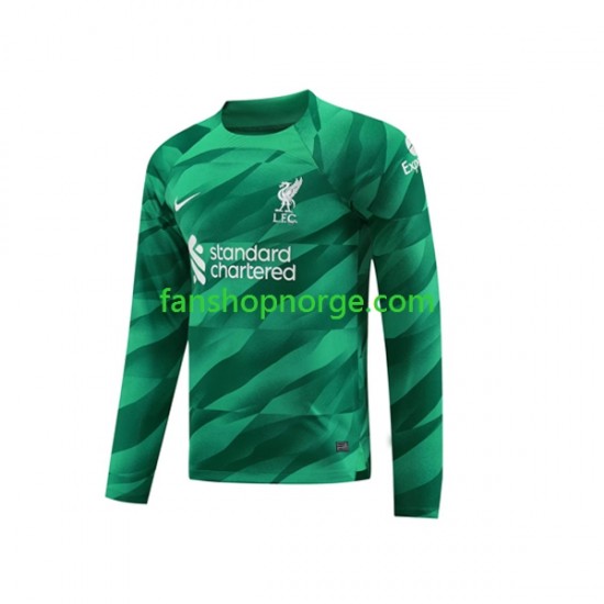 Billige Fotballdrakter Liverpool Keeper Herre Hjemmedrakt 2023-2024 Langermet