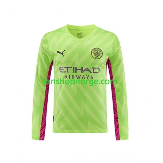 Billige Fotballdrakter Manchester City Keeper Herre Tredjedrakt 2023-2024 Langermet