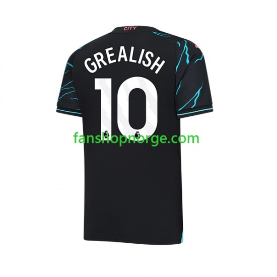 Billige Fotballdrakter Manchester City Jack Grealish 10 Herre Tredjedrakt 2023-2024 Kortermet