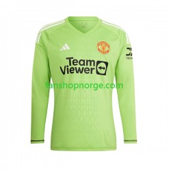 Billige Fotballdrakter Manchester United Keeper Herre Hjemmedrakt 2023-2024 Langermet