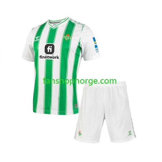 Billige Fotballdrakter Real Betis Barn Hjemmedrakt 2023-2024 Kortermet