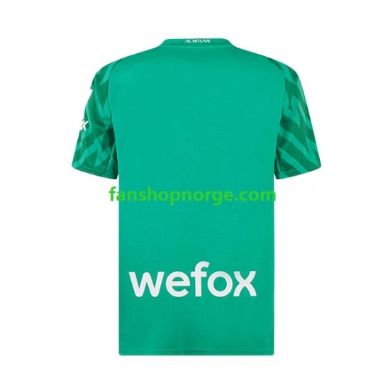 Billige Fotballdrakter AC Milan Keeper Herre Hjemmedrakt 2023-2024 Kortermet