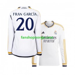 Billige Fotballdrakter Real Madrid Fran Garcia 20 Herre Hjemmedrakt 2023-2024 Langermet
