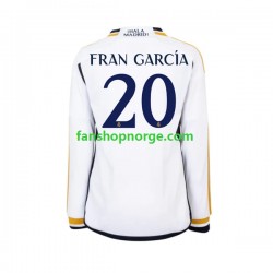 Billige Fotballdrakter Real Madrid Fran Garcia 20 Herre Hjemmedrakt 2023-2024 Langermet