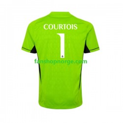 Billige Fotballdrakter Real Madrid Thibaut Courtois 1 Keeper Herre Hjemmedrakt 2023-2024 Kortermet
