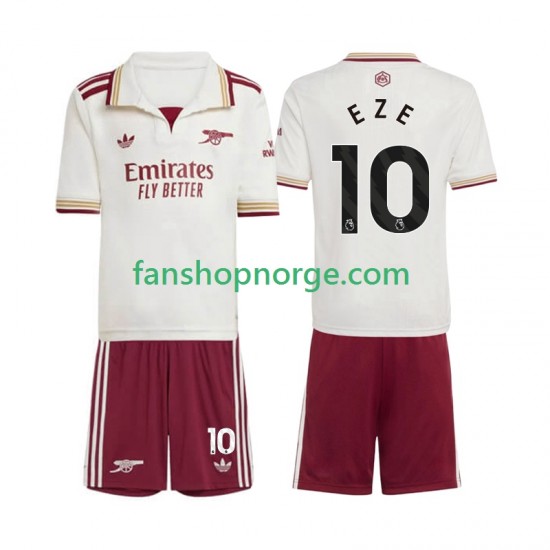 Billige Fotballdrakter Arsenal Eberechi Eze 10 Barn Tredjedrakt 2025-2026 Kortermet