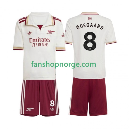 Billige Fotballdrakter Arsenal Martin Odegaard 8 Barn Tredjedrakt 2025-2026 Kortermet