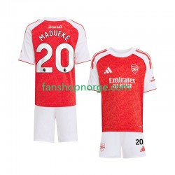Billige Fotballdrakter Arsenal Noni Madueke 20 Barn Hjemmedrakt 2025-2026 Kortermet