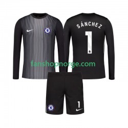 Billige Fotballdrakter Chelsea Robert Sanchez 1 Keeper Barn Hjemmedrakt 2025-2026 Langermet