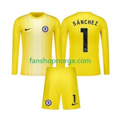 Billige Fotballdrakter Chelsea Robert Sanchez 1 Keeper Barn Tredjedrakt 2025-2026 Langermet