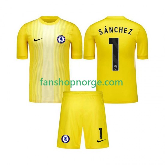 Billige Fotballdrakter Chelsea Robert Sanchez 1 Keeper Barn Tredjedrakt 2025-2026 Kortermet
