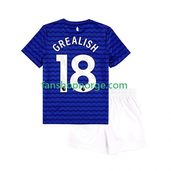 Billige Fotballdrakter Everton Jack Grealish 18 Barn Hjemmedrakt 2025-2026 Kortermet