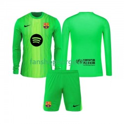 Billige Fotballdrakter FC Barcelona Keeper Barn Hjemmedrakt 2025-2026 Langermet