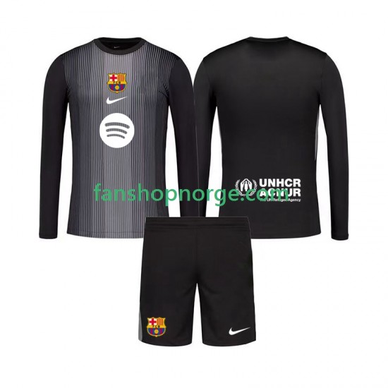Billige Fotballdrakter FC Barcelona Keeper Barn Tredjedrakt 2025-2026 Langermet