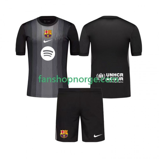Billige Fotballdrakter FC Barcelona Keeper Barn Tredjedrakt 2025-2026 Kortermet