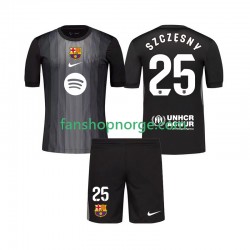 Billige Fotballdrakter FC Barcelona Szczesny 25 Keeper Barn Tredjedrakt 2025-2026 Kortermet