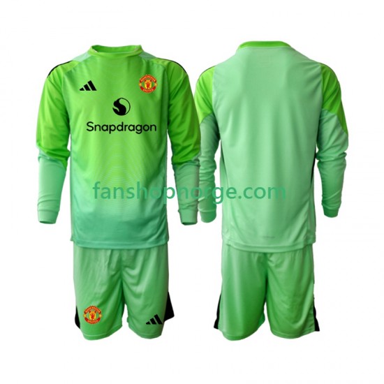 Billige Fotballdrakter Manchester United Keeper Barn Fjerdedrakt 2025-2026 Langermet