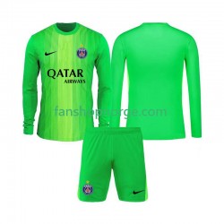 Billige Fotballdrakter Paris Saint-Germain Keeper Barn Bortedrakt 2025-2026 Langermet