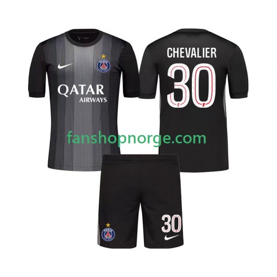 Billige Fotballdrakter Paris Saint-Germain Lucas Chevalier 30 Keeper Barn Hjemmedrakt 2025-2026 Kortermet