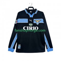 Billige Fotballdrakter SS Lazio Retro Herre Bortedrakt 1998 1999 Langermet