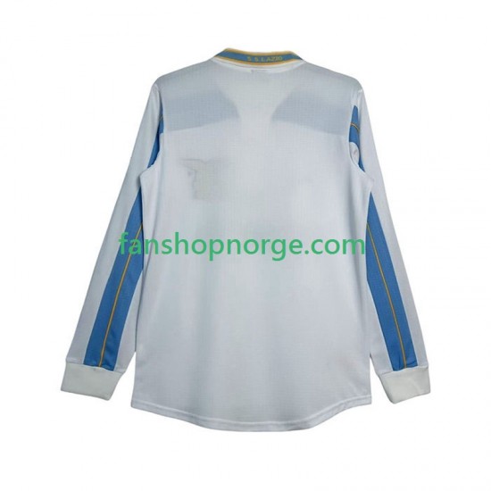 Billige Fotballdrakter SS Lazio 2000 Retro Herre Bortedrakt 1999 Langermet