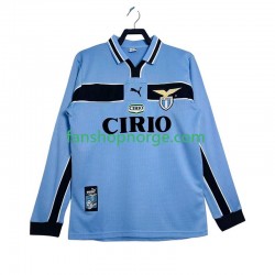 Billige Fotballdrakter SS Lazio Retro Herre Hjemmedrakt 1998 1999 Langermet