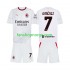 Billige Fotballdrakter AC Milan Gimenez 7 Barn Bortedrakt 2026-2027 Kortermet