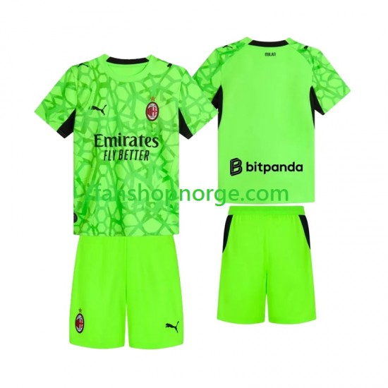 Billige Fotballdrakter AC Milan Keeper Barn Tredjedrakt 2026-2027 Kortermet