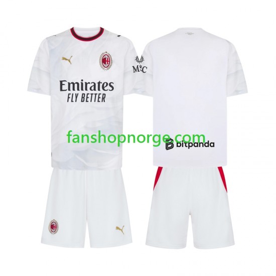 Billige Fotballdrakter AC Milan Barn Bortedrakt 2026-2027 Kortermet
