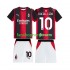 Billige Fotballdrakter AC Milan Rafael Leao 10 Barn Hjemmedrakt 2026-2027 Kortermet