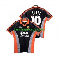 Billige Fotballdrakter Roma Totti 10 Retro Herre Tredjedrakt 1998 1999 Kortermet