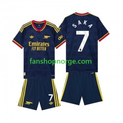 Billige Fotballdrakter Arsenal Bukayo Saka 7 Barn Bortedrakt 2026-2027 Kortermet