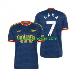 Billige Fotballdrakter Arsenal Bukayo Saka 7 Herre Bortedrakt 2026-2027 Kortermet
