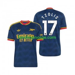 Billige Fotballdrakter Arsenal Christos Tzolis 17 Herre Bortedrakt 2026-2027 Kortermet