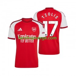Billige Fotballdrakter Arsenal Christos Tzolis 17 Herre Hjemmedrakt 2026-2027 Kortermet