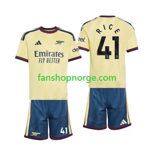 Billige Fotballdrakter Arsenal Declan Rice 41 Barn Tredjedrakt 2026-2027 Kortermet
