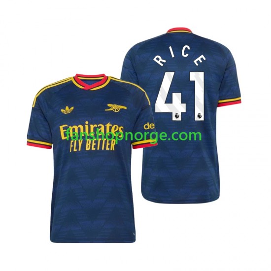 Billige Fotballdrakter Arsenal Declan Rice 41 Herre Bortedrakt 2026-2027 Kortermet