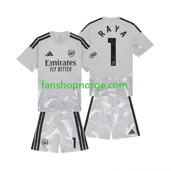 Billige Fotballdrakter Arsenal David Raya 1 Keeper Barn Hjemmedrakt 2026-2027 Kortermet