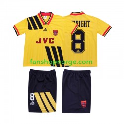 Billige Fotballdrakter Arsenal WRIGHT 8 1993 Retro Barn Bortedrakt 1994 Kortermet