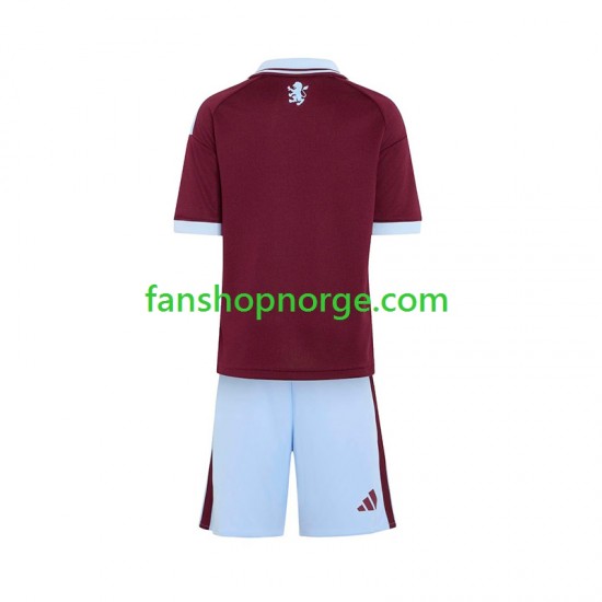 Billige Fotballdrakter Aston Villa Barn Hjemmedrakt 2026-2027 Kortermet