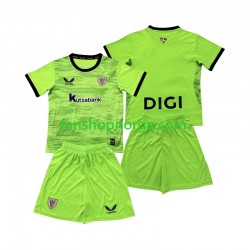 Billige Fotballdrakter Athletic Bilbao Keeper Barn Bortedrakt 2026-2027 Kortermet