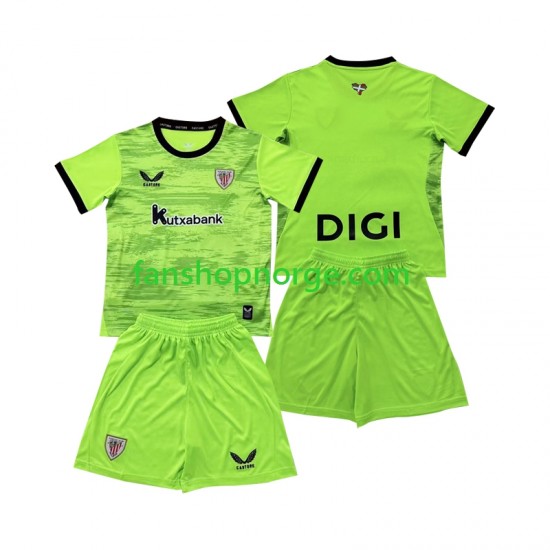 Billige Fotballdrakter Athletic Bilbao Keeper Barn Bortedrakt 2026-2027 Kortermet