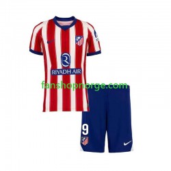 Billige Fotballdrakter Atlético Madrid Alexander Sorloth 9 Barn Hjemmedrakt 2026-2027 Kortermet