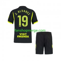 Billige Fotballdrakter Atlético Madrid Julian Alvarez 19 Barn Bortedrakt 2026-2027 Kortermet