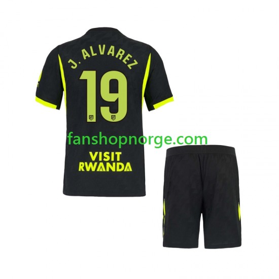 Billige Fotballdrakter Atlético Madrid Julian Alvarez 19 Barn Bortedrakt 2026-2027 Kortermet