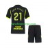 Billige Fotballdrakter Atlético Madrid Obed Vargas 21 Barn Bortedrakt 2026-2027 Kortermet